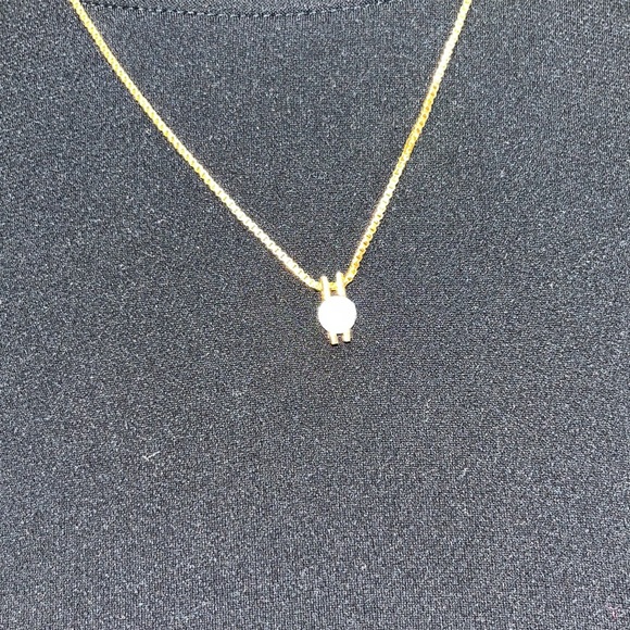 Sparkly 18k gold plated chain with cz diamond necklace - Picture 5 of 9